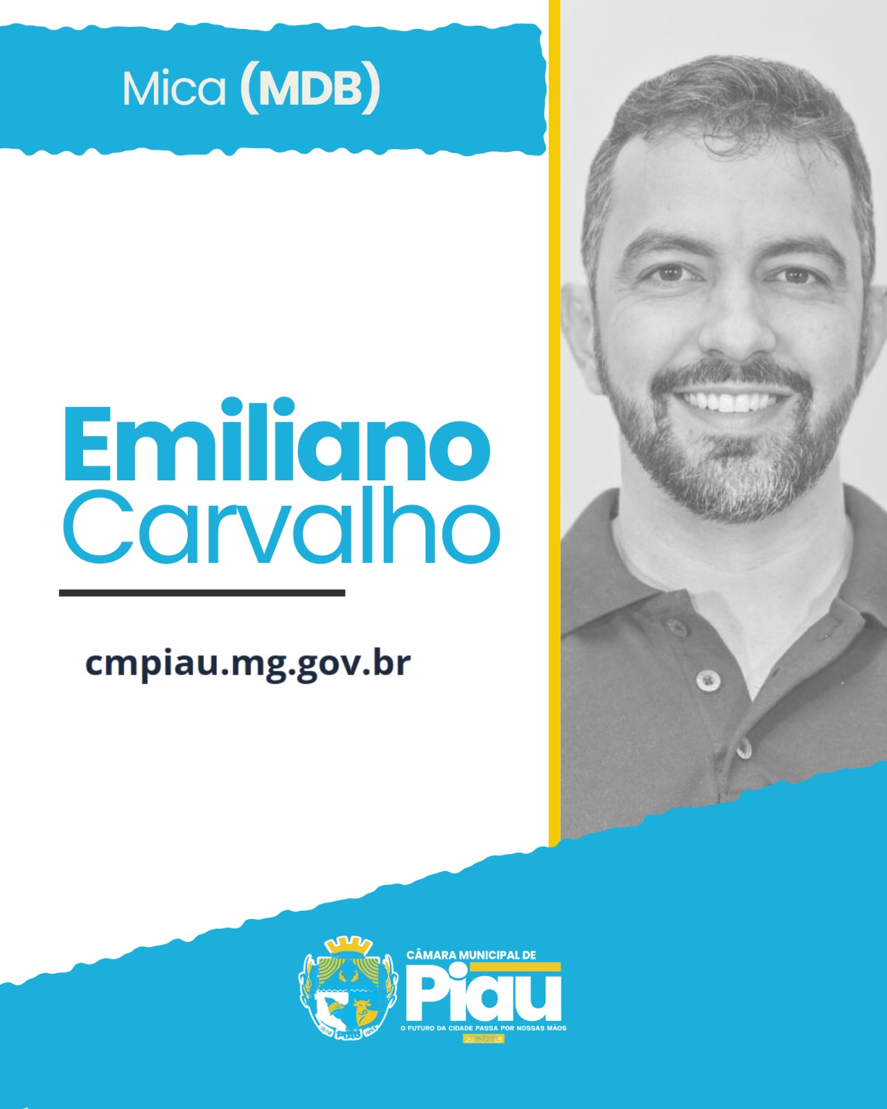 Emiliano Resende de Carvalho - Presidente - MDB