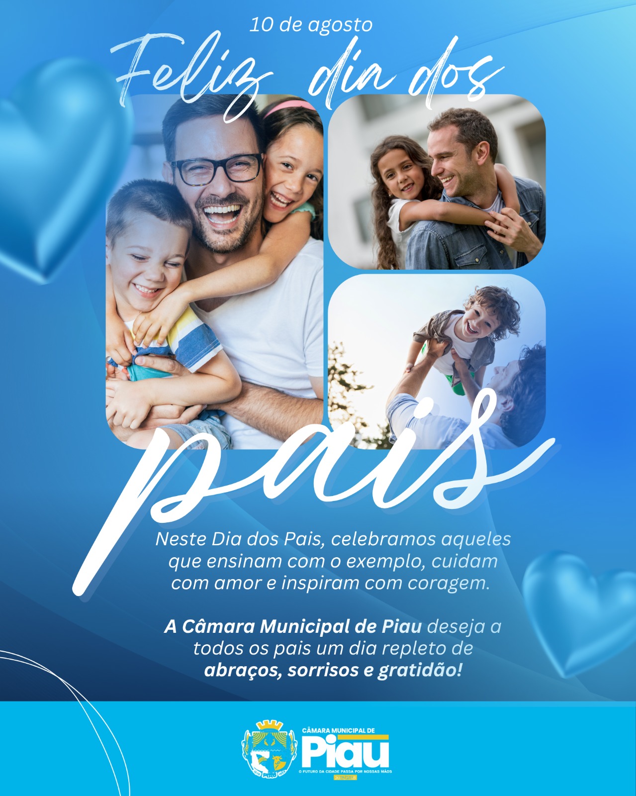 Neste Dia dos Pais, celebramos aqueles que ensinam com o exemplo,