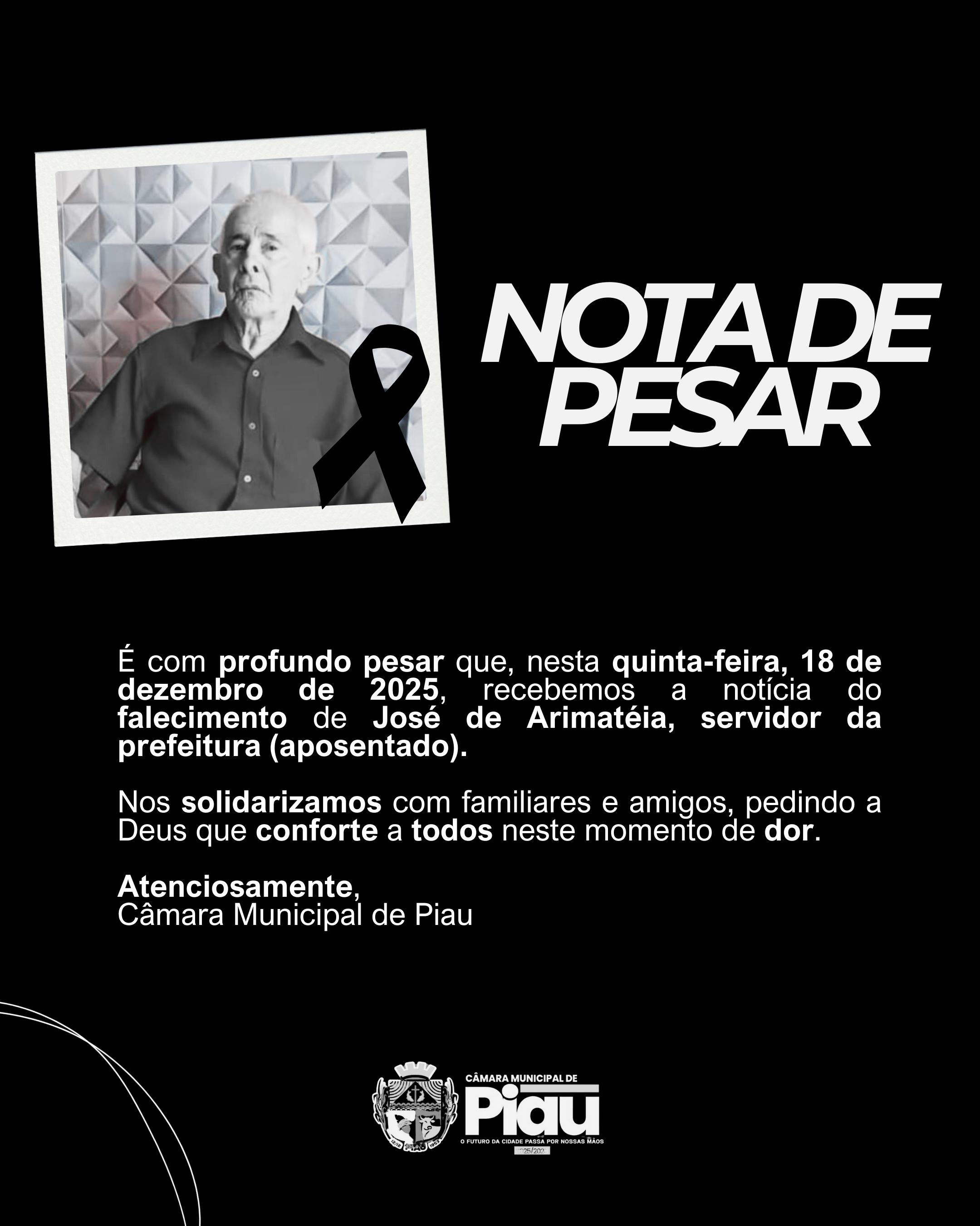 Nota de Pesar