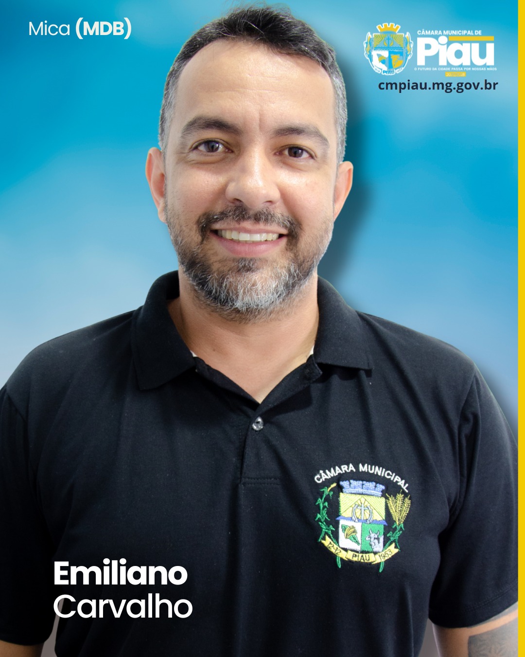 Emiliano Resende de Carvalho - Presidente - MDB