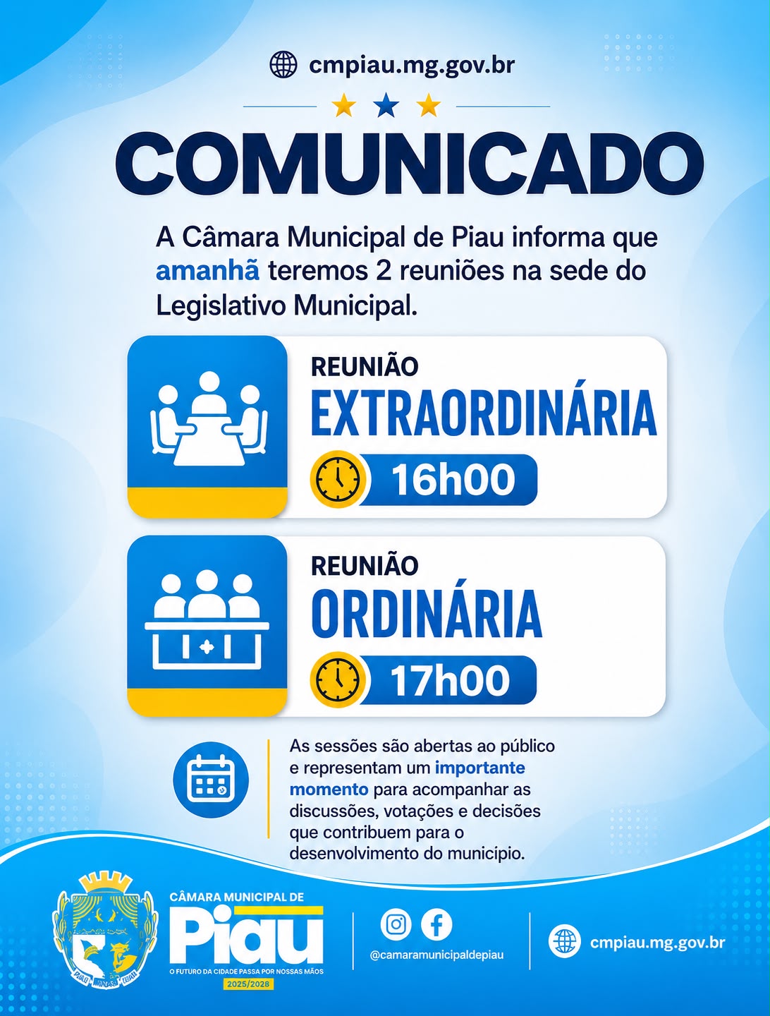COMUNICADO OFICIAL